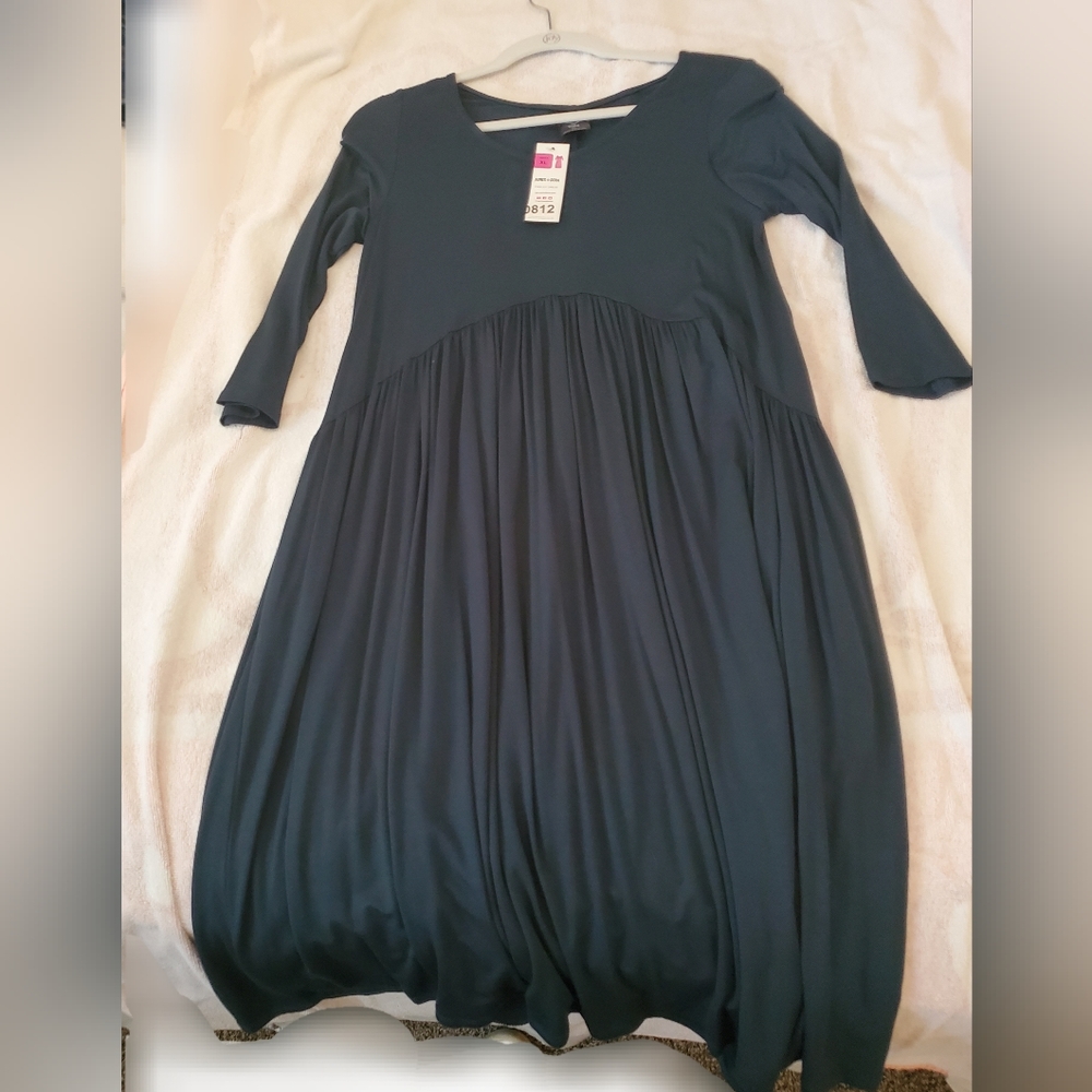 Agnes & Dora Oakley dress XL dark green